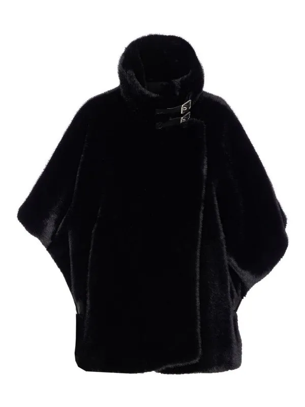 Pinko Cape - Noir - Noir - Femme | 103837A2PIZ99 | thebs.com