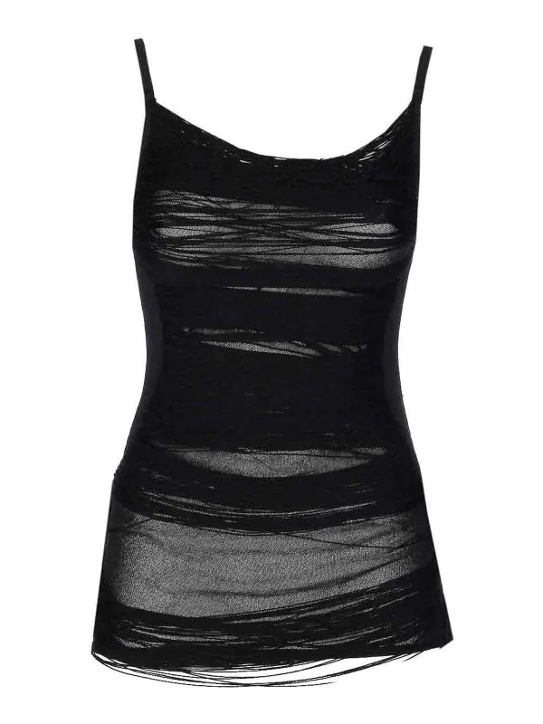 The Attico Robe Courte - Noir - Noir | 251WCA00441KVV016AA100