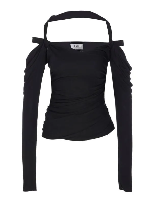 The Attico Top - Noir - Noir - Femme | 251WCI00022VVV105AA100