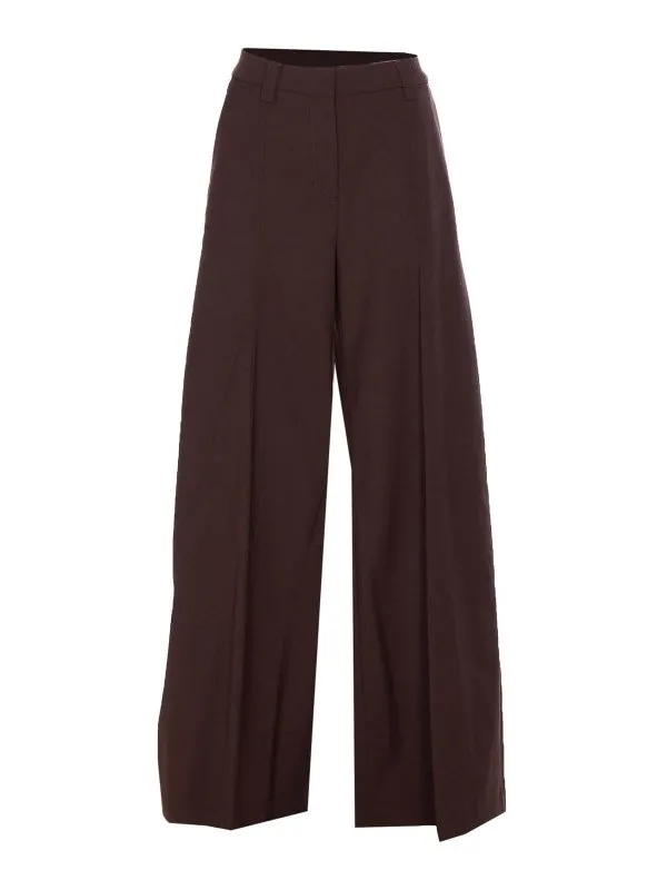 Thelatest Pantalons Décontractés - Marron | 3101W0206T0215