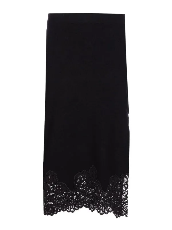 Twinset Jupe Midi - Noir - Noir - Femme | 252TP339000006