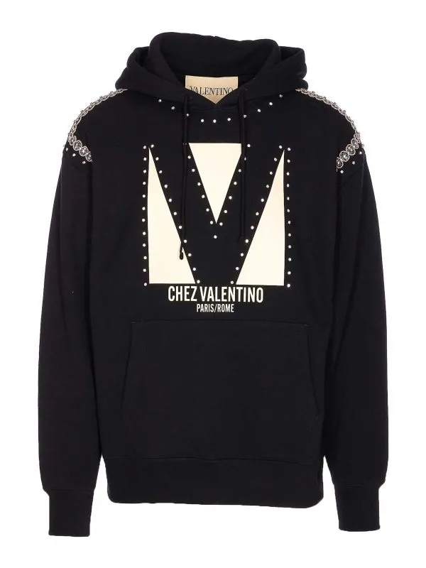 Valentino Garavani Sweat-Shirts - Noir - Noir - Homme | MF28NB1J0NO