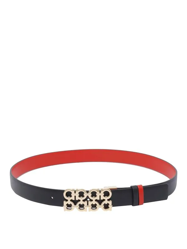 Ferragamo Ceinture - Noir - Noir - Femme | 786310230409NERO