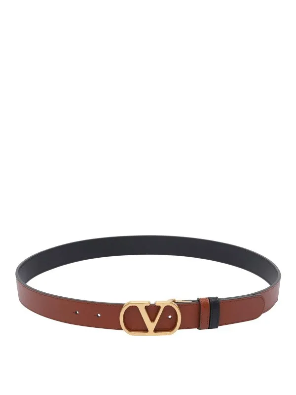 Valentino Garavani Ceinture - Marron - Marron - Homme | T0SQ3IYRDRN