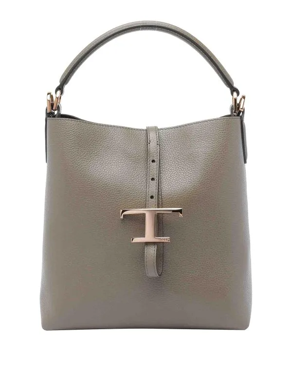 Tod's Sac Bandoulière - Gris - Gris - Femme | XBWTSEK0100XSOC404