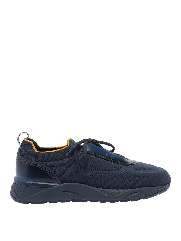 Santoni Baskets - Bleu - Bleu - Homme | MBIO22132NOTTHODU61