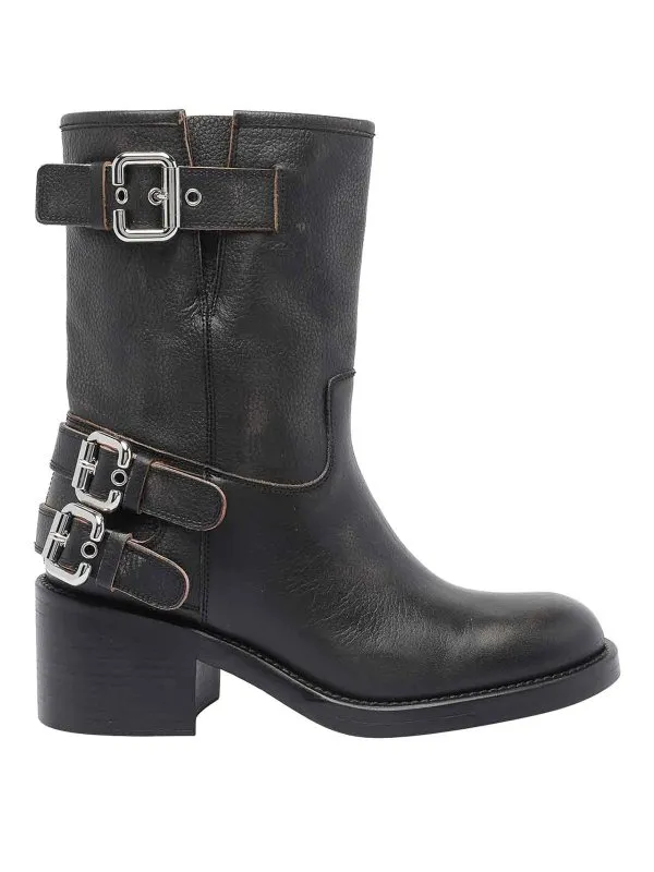 Chloe' Bottines - Noir - Noir - Femme | C25A12FSY001 | thebs.com
