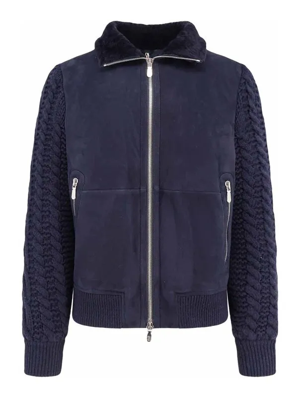 Brunello Cucinelli Veste Casual - Bleu - Bleu | MPMVS2054CFN19