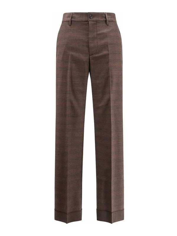 MM6 Maison Margiela Pantalons Décontractés - Marron | S52KA0536M35475001F