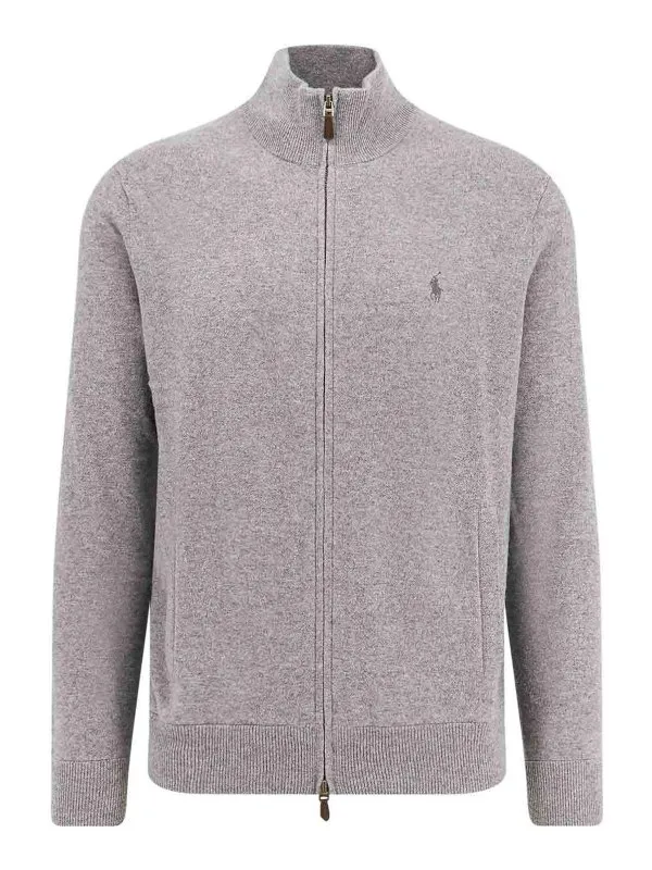 Polo Ralph Lauren Cardigan - Gris - Gris - Homme | 710974149002