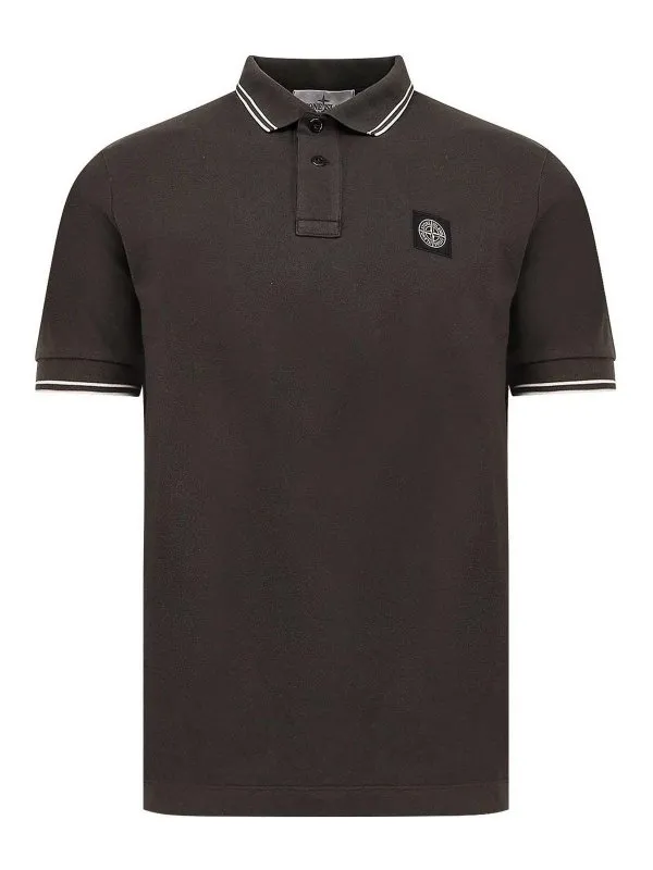 Stone Island Polo - Gris - Gris - Homme | K2S152200007S0018V0062