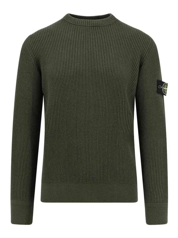 Stone Island Pull Col Bateau - Vert | K2S155100053S00C2V0054