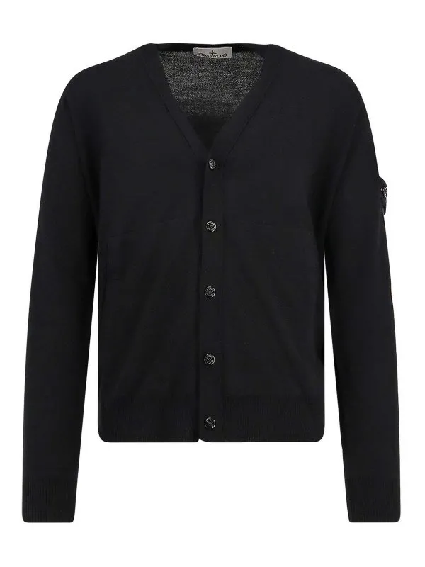 Stone Island Cardigan - Noir - Noir | K2S155100068S00C4V0029