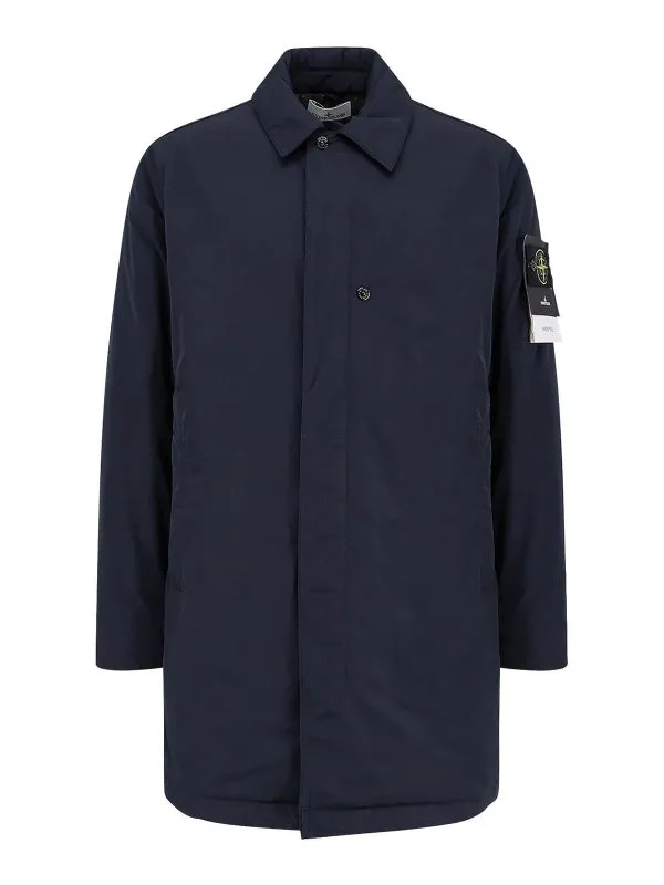 Stone Island Manteau Court - Bleu - Bleu | K2S157100007S0026V0020