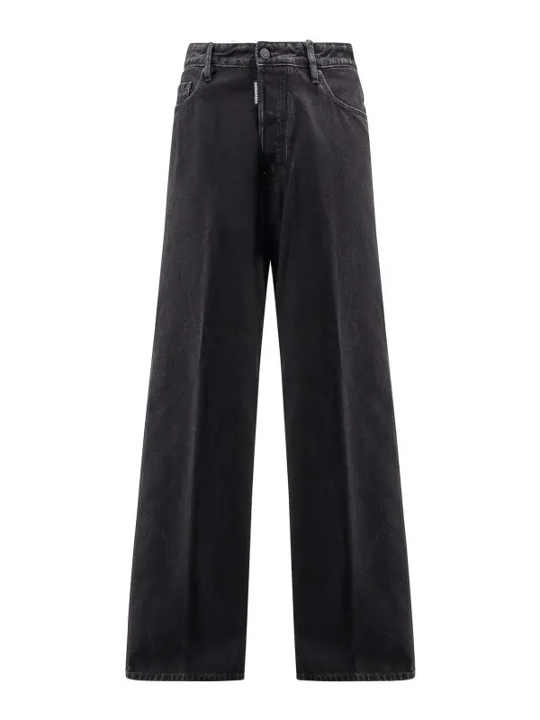 Dsquared2 Jean Droit - Noir - Noir - Homme | S74LB1768D30015900