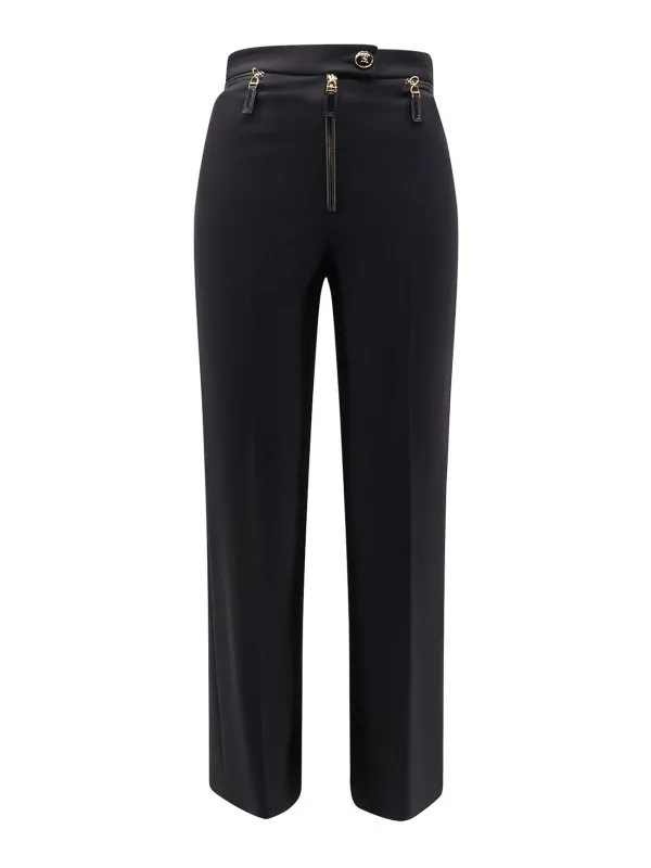 Elisabetta Franchi Pantalons Décontractés - Noir | PA10856E2110