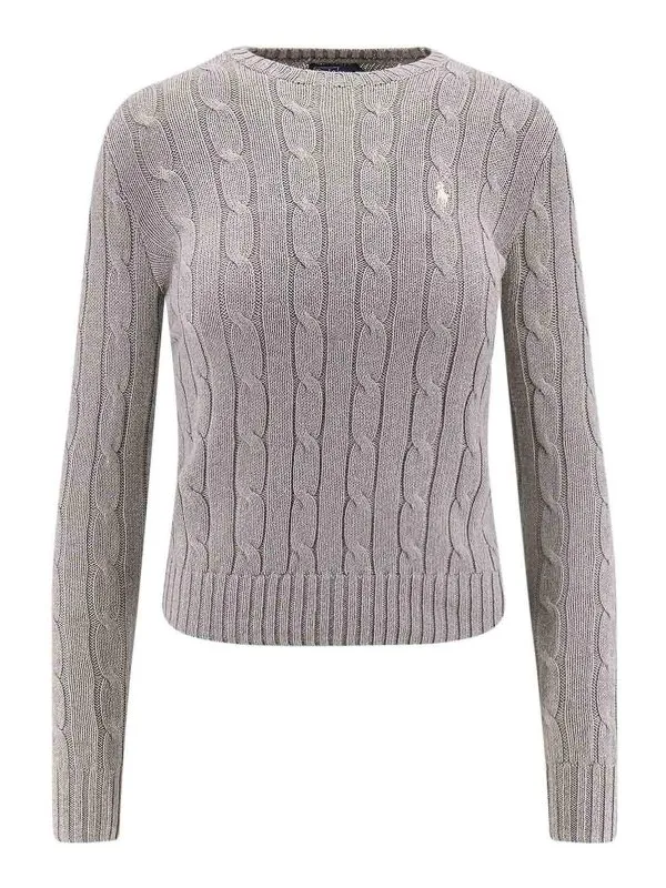 Polo Ralph Lauren Pull Col Bateau - Gris - Gris | 211971795001