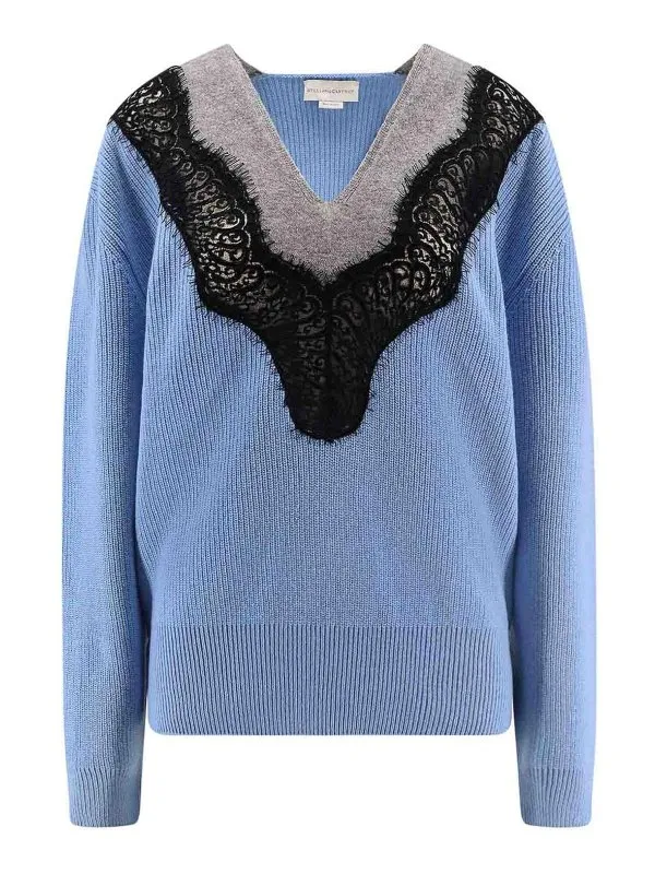 Stella Mccartney Pull Col Bateau - Bleu - Bleu | 6K10663S25884008