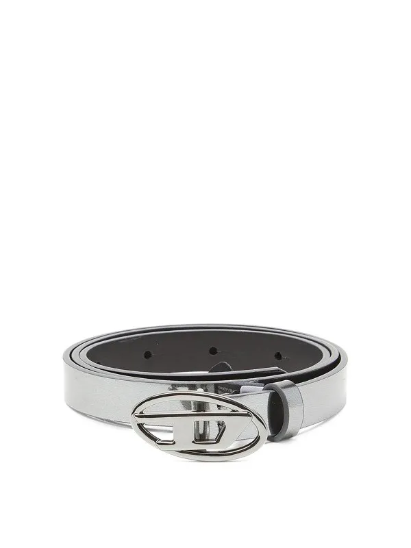 Diesel Ceinture - Argent - Argenté - Femme | X10423P1660H0926