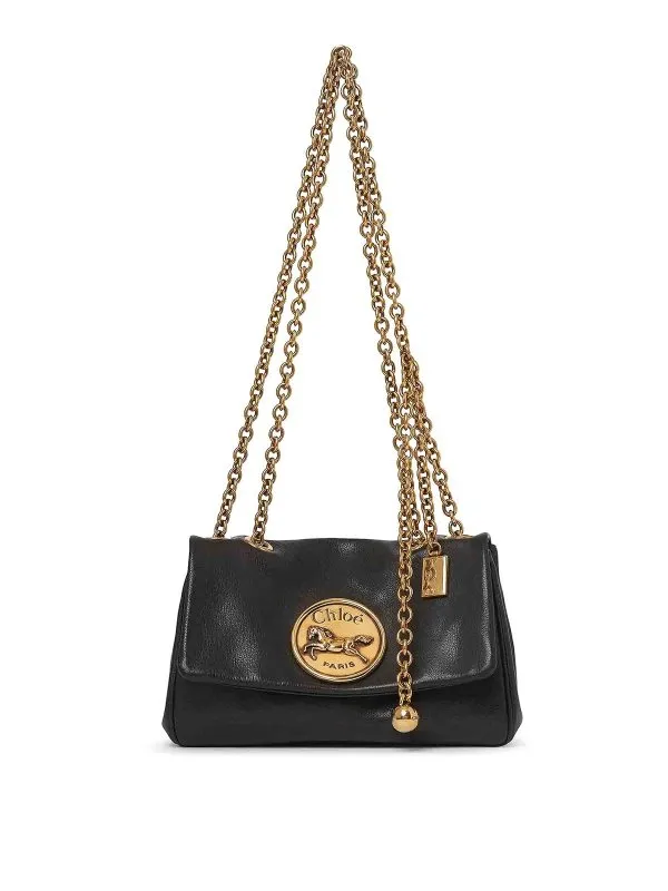 Chloe' Sac Bandoulière - Noir - Noir - Femme | CH25AS585P75001