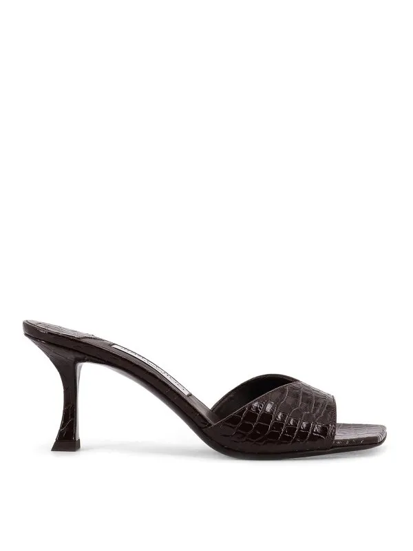 Jimmy Choo Sandales - Marron - Marron - Femme | SKYE70CCLCHOCOLATE
