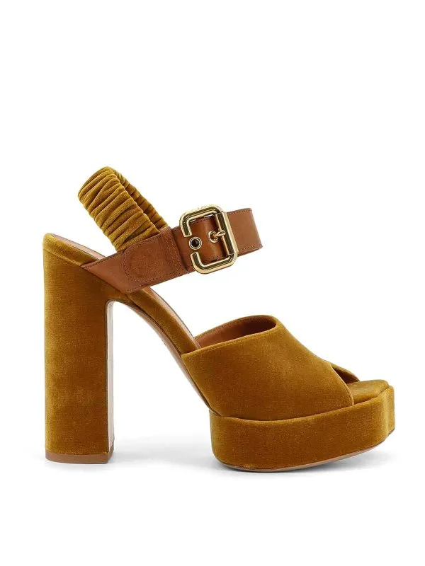 Chloe' Sandales - Or - Or - Femme | CH25A11XSW744 | thebs.com