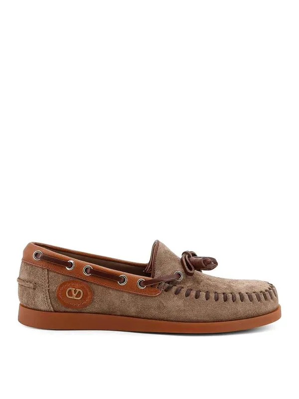 Valentino Garavani Mocassins - Marron - Marron | 7W2S0MW1BTLAMV
