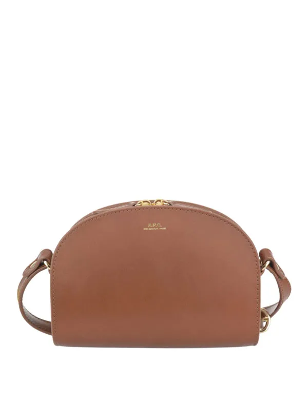 A.P.C. Sac Bandoulière - Marron - Marron - Femme | PXAWVF61392CAD