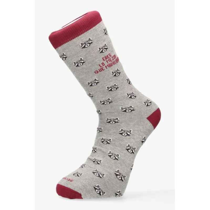 Calcetín "Eres lo mejor que Mapachado"