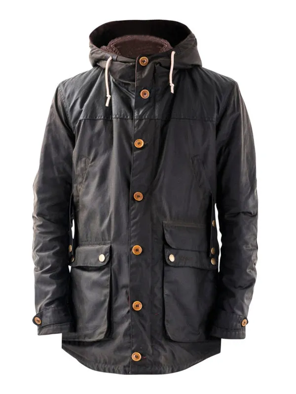 Barbour Manteau Rembourré - Game Waxed - Vert | MWX0698OL71