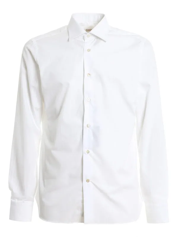 Borriello Napoli Chemise - Blanc - Blanc - Homme | 14011