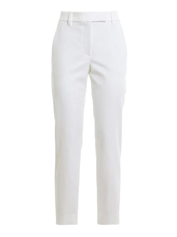 Brunello Cucinelli Pantalons Décontractés - Blanc | MA126P7258C159