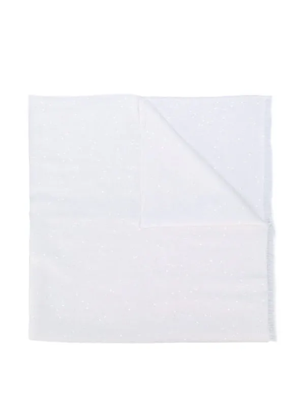 Brunello Cucinelli Écharpe - Blanc - Blanc | MSC915029CJ159