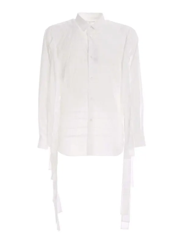 Comme Des Garcons Shirt Chemise - Blanc - Blanc - Homme | W280251