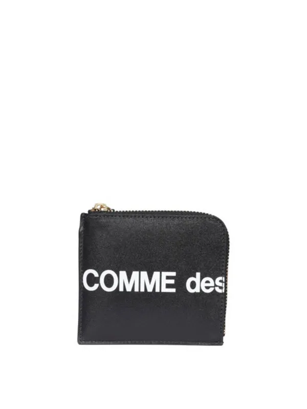 Comme Des Garcons Portefeuilles - Noir - Noir - Homme | SA3100HL1