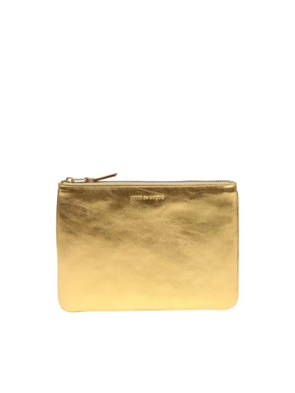 Comme Des Garçons Wallet Pochette - Or - Or - Femme | SA5100GGOLD