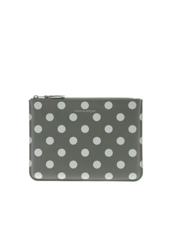 Comme Des Garçons Wallet Pochette - Gris - Gris | SA5100PDGREY