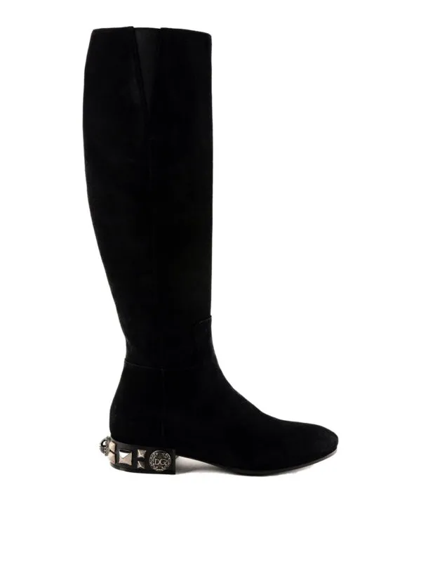 Dolce & Gabbana Bottes - Noir - Noir - Femme | CU0460AV2548B956
