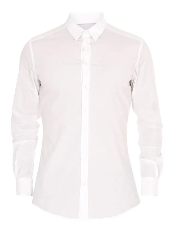 Dolce & Gabbana Chemise - Blanc - Blanc - Homme | G5EJ0TFUEEEW0800