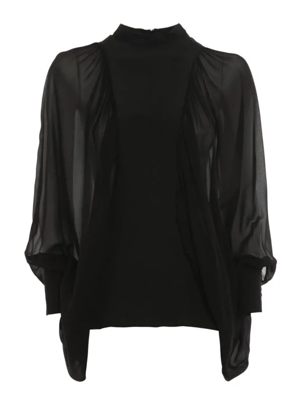 Dondup Blouse - Noir - Noir - Femme | DC173SF0050DXXX999