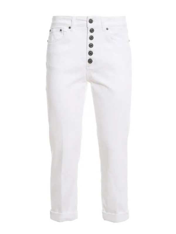 Dondup Jean Boyfriend - Koons - Blanc | DP268BBS0030DPTDG000