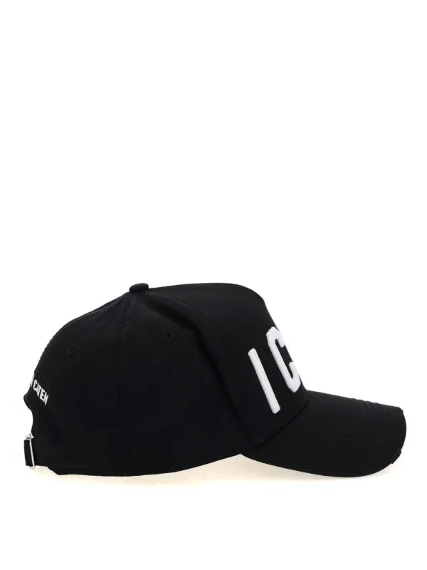 Dsquared2 Chapeau - Icon - Noir - Homme | BCM041205C00001M063