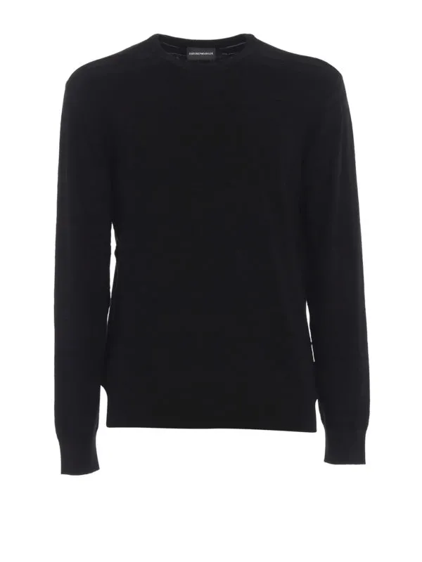 Emporio Armani Pull Col Rond - Noir - Noir | 3Z1MYH1MPQZ0999