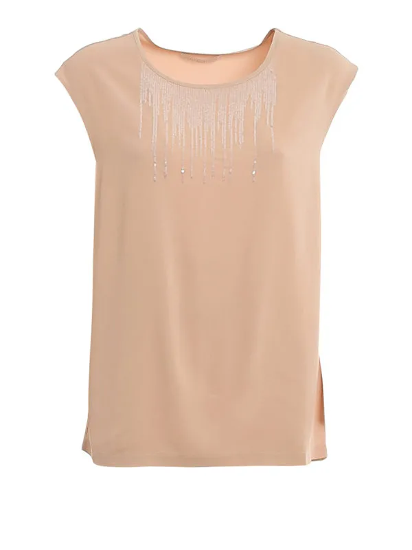 Fabiana Filippi Blouse - Rose - Rose - Femme | TPD270W713V4244019