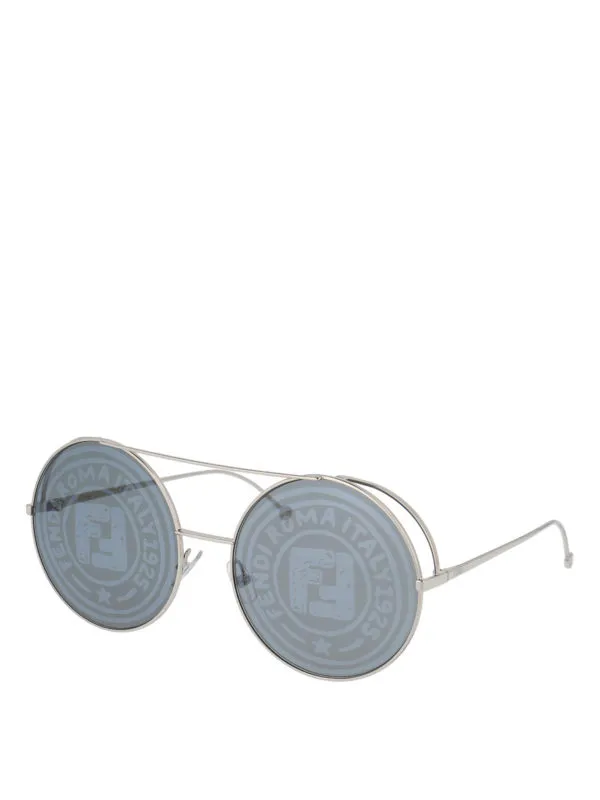 Fendi Lunettes De Soleil - Run Away - Argenté | FF0285S0IHMD