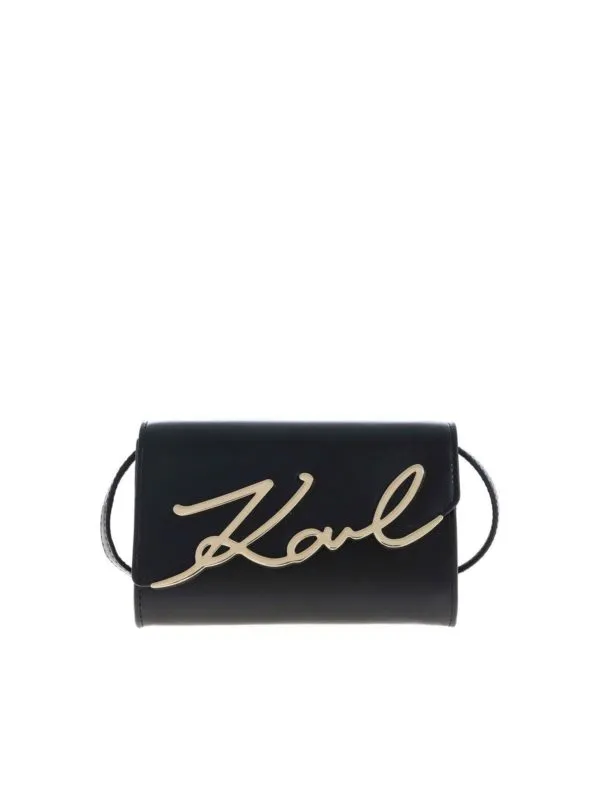 Karl Lagerfeld Sac Banane - Noir - Noir - Femme | 201W3102BLACKGOLD