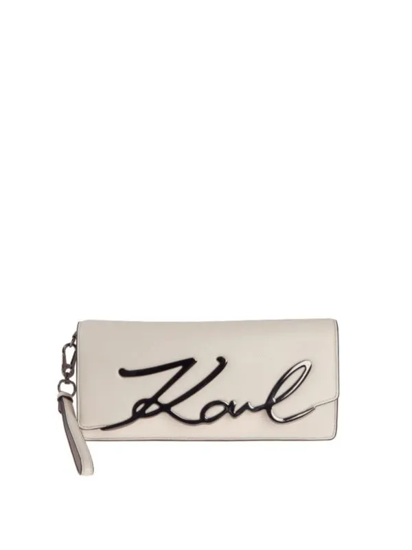 Karl Lagerfeld Pochette - Blanc - Blanc | 71KW3024TRAVERTINE
