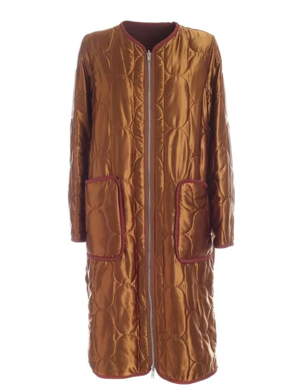 Kenzo Manteau Rembourré - Orange Brûlée - Bronze | 2MA0399CL14