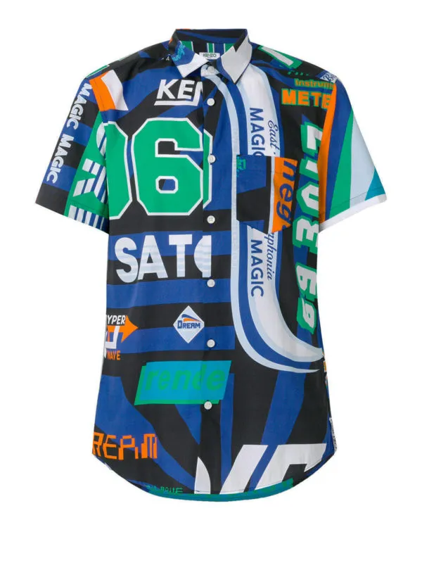 Kenzo Chemise - Hyper Kenzo - Multicolore - Homme | F855CH5001LN