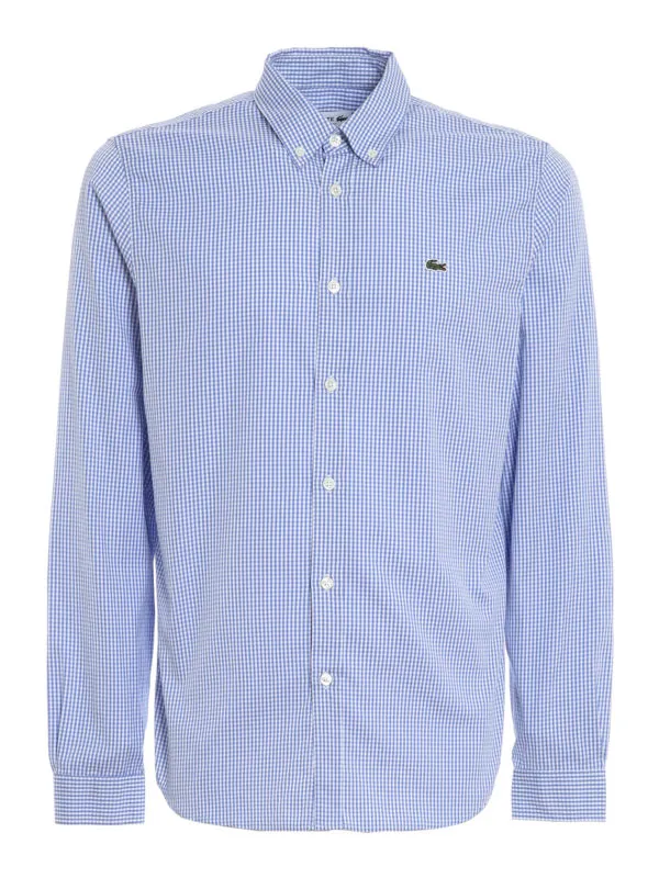 Lacoste Chemise - Bleu Clair - Bleu Clair - Homme | CH2932F6Z
